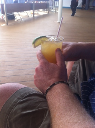 Rob's favorite onboard beverage.